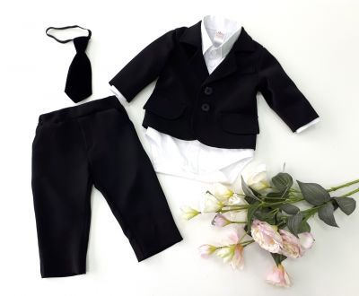 Костюм для малыша "Босс молокоотсос" — нарядные детские платья для девочек | Интернет-магазин платьев для девочек «12 кг Счастья»